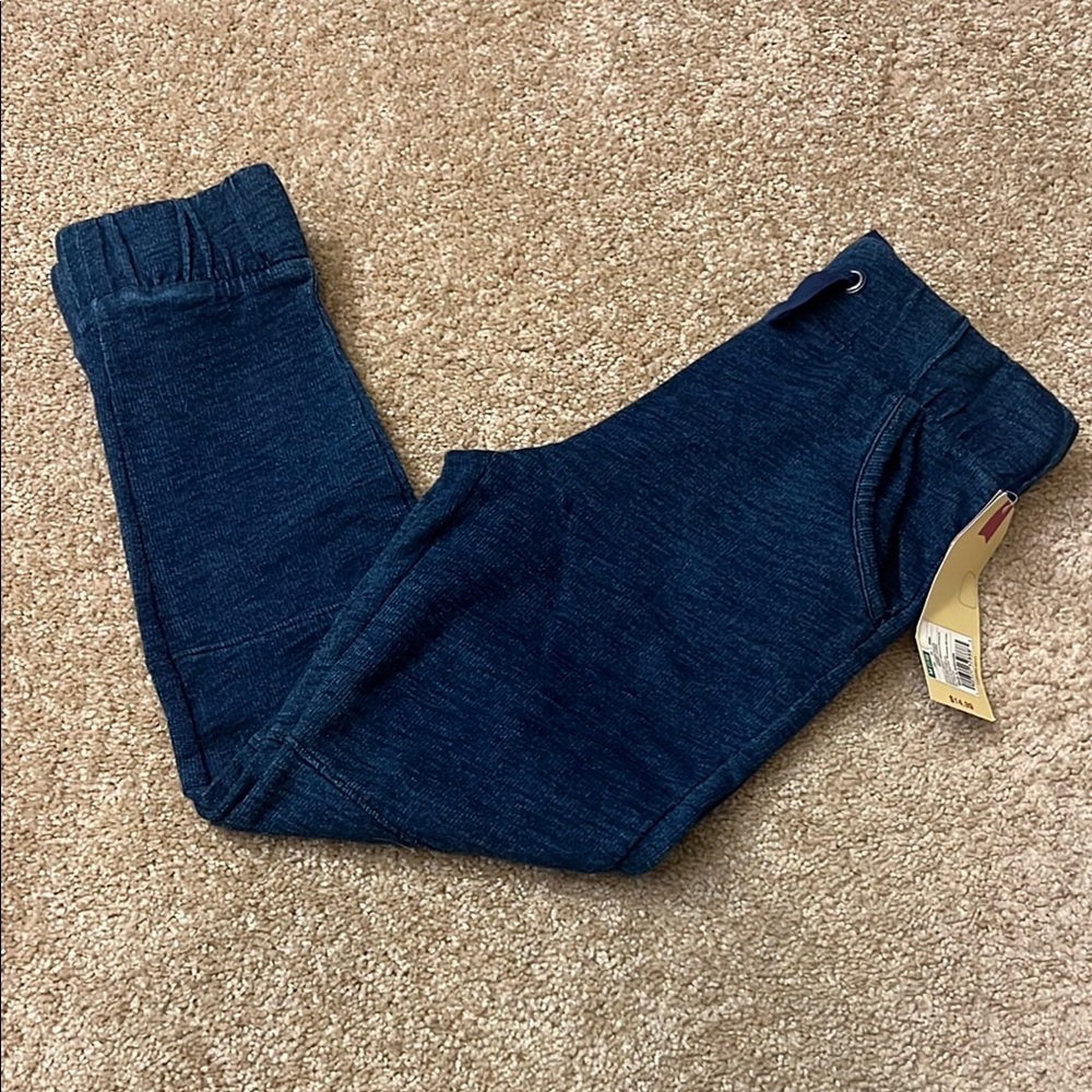 Cherokee Indigo Jogger Pants Size Medium 7/8 NEW